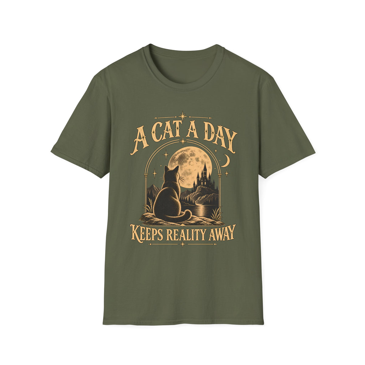 A cat a day keeps reality away