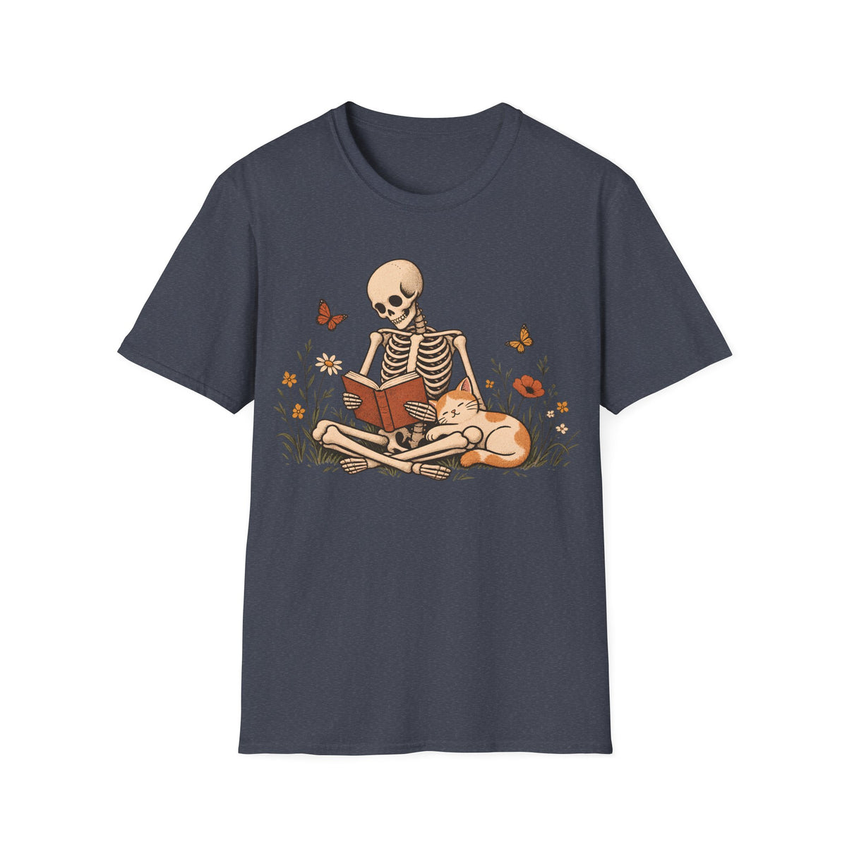 SKELETON WITH CATS