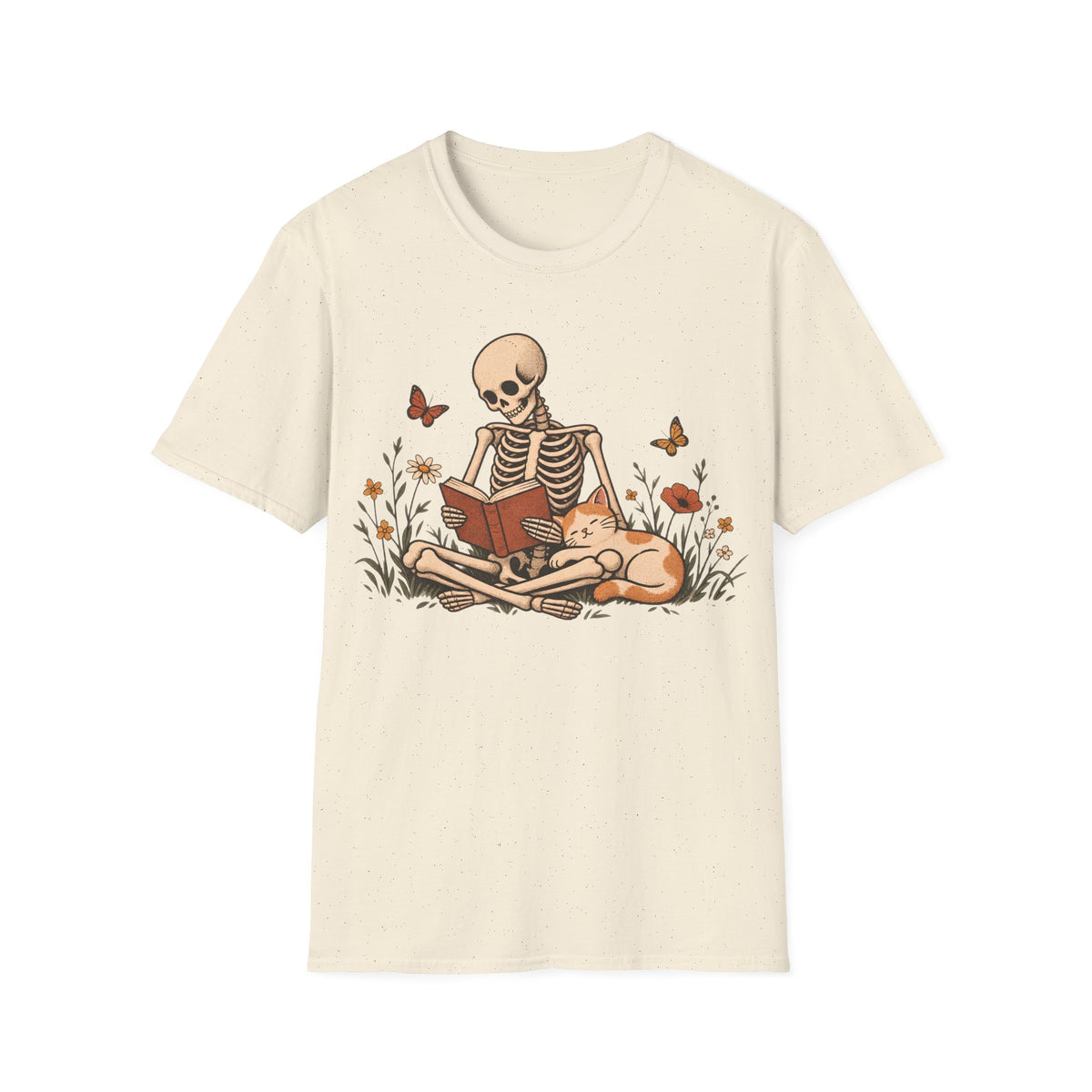 SKELETON WITH CATS