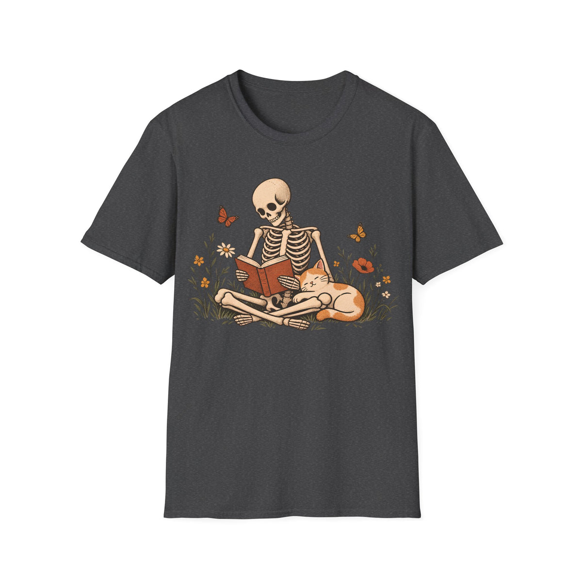 SKELETON WITH CATS