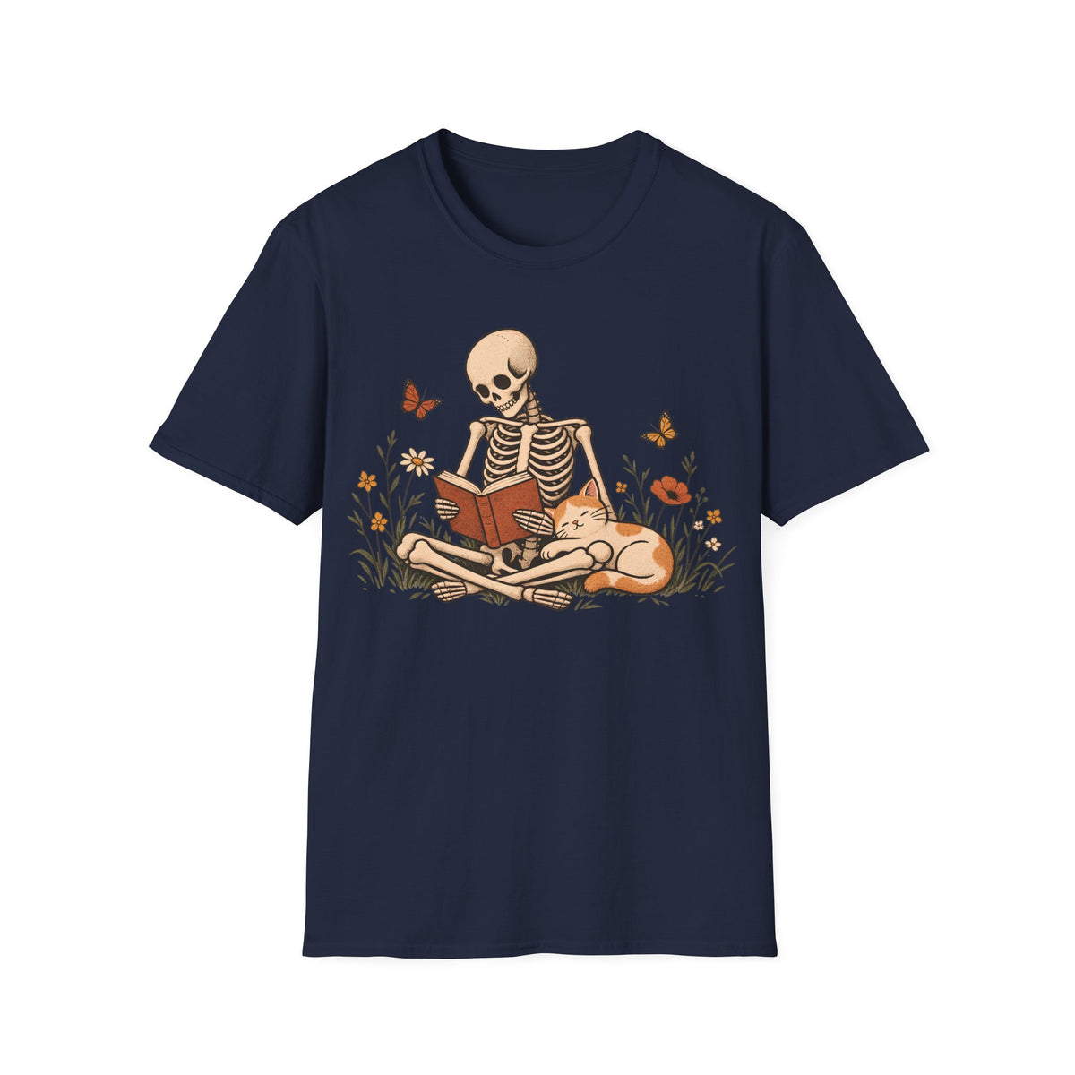 SKELETON WITH CATS